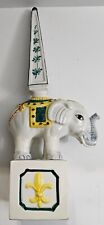 Nora Fenton Circus Elephant Figurine  Numbered  Made Italy Zzq picture