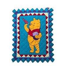 Vintage Winnie The Pooh Baby comforter Crib Blanket 90's  40