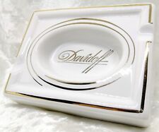 Vintage Davidoff Cigar Ashtray accessory tray Gold logo No.42 picture