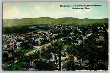 Chillicothe, Ohio OH - Mountain House Aerial View - Vintage Postcard - Posted picture