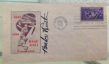 1939 Babe Ruth Autograph on a 1939 Cooperstown Post Marked June 12th Opening day picture