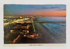 Aerial View of Pacific Beach San Diego California Postcard Unposted picture
