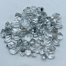 61pc Herkimer Diamond AAA small 4mm to 10mm Top gem crystal From-NY 45ct picture