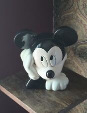 Vintage Retro Rare Mickie Mouse Cookie Jar - Treasure Craft Disney Collectible picture