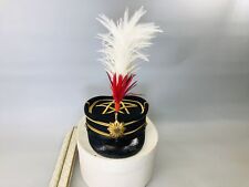 Y6249 Imperial Japan Army Court Dress Hat feather box military Japan WW2 vintage picture