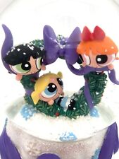 Cartoon Network Powerpuff Girls Musical Holiday Snow globe “Deck The Halls” picture