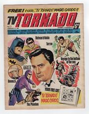 1967 TV TORNADO #2 BATMAN, SUPERMAN, FLASH GORDON, TARZAN, PHANTOM KEY RARE UK picture