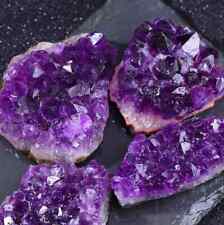 Amethyst Druse Crystal Level Mother Rock 100% Natural AA 25-30mm 30g picture