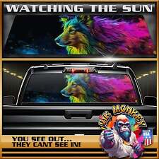 Watching The Sun - Truck Back Window Graphics - Customizable picture