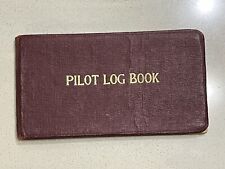 Vintage 1947 Pilot Log Book Student Pilot picture