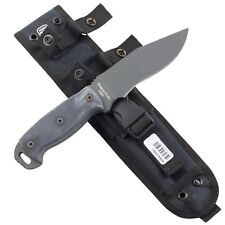 Ranger Knives RD4 Fixed Blade Second Knife Gray Wood Handle Carbon Steel USA picture