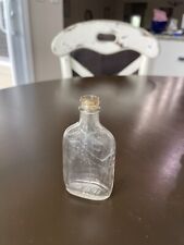 vintage glass pharmacy bottle  picture