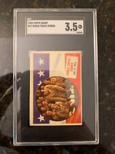 1954 Topps SCOOP #67 KOREA TRUCE SIGNED.......SGC 3.5 picture