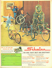 1967 SCHWINN Bicycle PRINT AD banana seat High Handlebars unicycle 10 speed bike picture