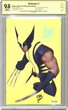 Wolverine #1 Christopher C2E2 Negative Space Virgin CBCS 9.8 Signed 2020 picture