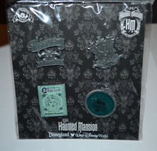 2016 Disney Haunted Mansion Booster 4 Pin Set Rare HTF picture