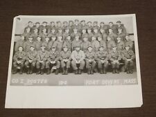 VINTAGE KOREAN WAR  US ARMY 1952 CO I ROSTER FORT DEVENS MASS 10 X 8 B & W PHOTO picture