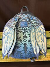 Disney D23 Exclusive Loungefly Avatar Pandora Banshee 3D Wings Backpack Blue picture