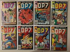 D.P.7 comics #1-32 + 1 annual complete set 33 diff avg 6.0 (1986-89) picture