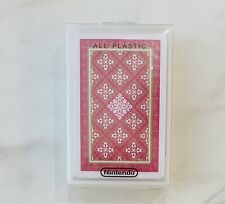 Nintendo plastic playing cards NAP622 Red New Sealed picture