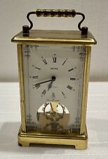 Vintage West Germany Carriage Bulova Clock / Mantel Clock picture