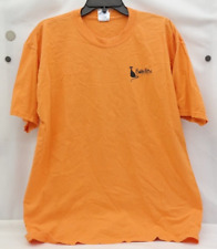 P Buckley Moss Shirt Signed Orange with Black Cats Size XL    LA picture