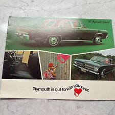 1967 Plymouth Valiant Signet And Valiant 100 200 Automobile Sales Brochure picture