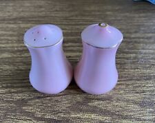Vintage Royal Wonton Petunia Pink Salt And Pepper Shakers, England picture