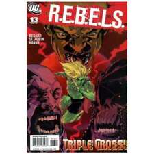 R.E.B.E.L.S. (2009 series) #13 in Near Mint condition. DC comics [v' picture
