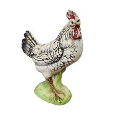 Vintage Ceramic Rooster Painted 6 inches Tall picture
