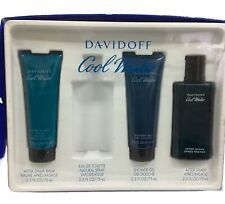 COOL WATER by DAVIDOFF for Men 4 pcs GIFT SET AS PICTURED See Description.. picture