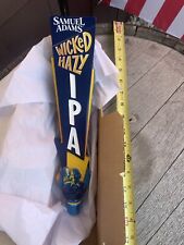 NEW Samuel Sam Adams Wicked Hazy IPA Beer Tap Handle 12” Tall - Brand New picture