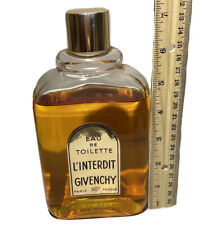 Vintage L’Interdit Givenchy LARGE 15 oz Eau De Toilette Splash, 90% Full Bottle picture