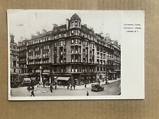 Postcard RPPC Piccadilly Circus London England UK Haymarket Hotel Vintage PC picture