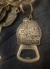 Coney Island Pewter Key Ring Coney Island Brewing Company Keychain picture