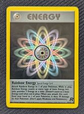 Rainbow Energy - 80/82 Non-Holo Rare - Unlimited - Team Rocket - LP picture
