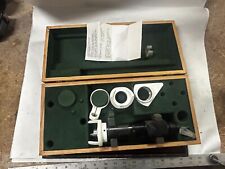 MACHINIST OfCe LATHE MILL Machinist Ace Optical Micrometer Gage in Case picture