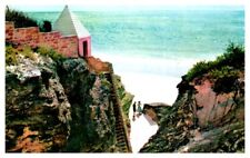 Bermuda A secluded cove Pan Am Airline Issued Postcard  picture