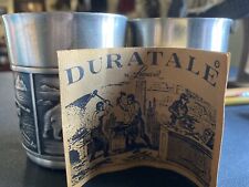 Duratale By Leonard Silver Mfg Groenlandic Tinn Norway Pewter Cups picture