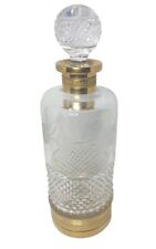Vintage Ornate Etched Decanter picture