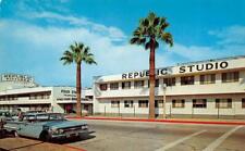Hollywood, CA California  REPUBLIC PICTURES STUDIO  Movies~TV  ca1950's Postcard picture