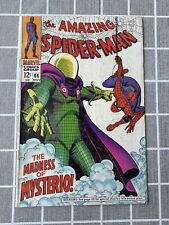 The Amazing Spider Man #66 Features Mysterio VF- Condition Vintage 1968 Marvel picture