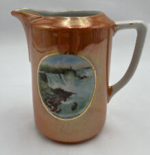 General View Niagara Falls Souvenir Pitcher Creamer Made in Germany Luster picture