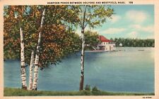 Massachusetts MA, Hampden Ponds Between Holyoke And Westfield Vintage Postcard picture