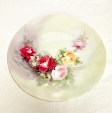 Vintage Thomas Sevres Bavaria Plate Decorative Hand Painted Artist Signed 6” picture