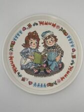 Vintage Raggedy Ann And Andy Plate 3101 Oneida Deluxe 1969 8.25” picture