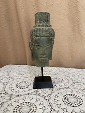 Vintage Vishnu/Buddha Head Sculpture and Base picture