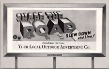 Vintage Billboard Advertising POSTCARD 