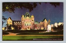 Toronto ON-Ontario Canada, Provincial Government Buildings Vintage Postcard picture