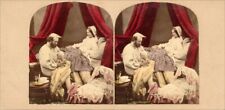 18 Stereoviews Genre Motive 1890 hand tinted Lot 1 picture